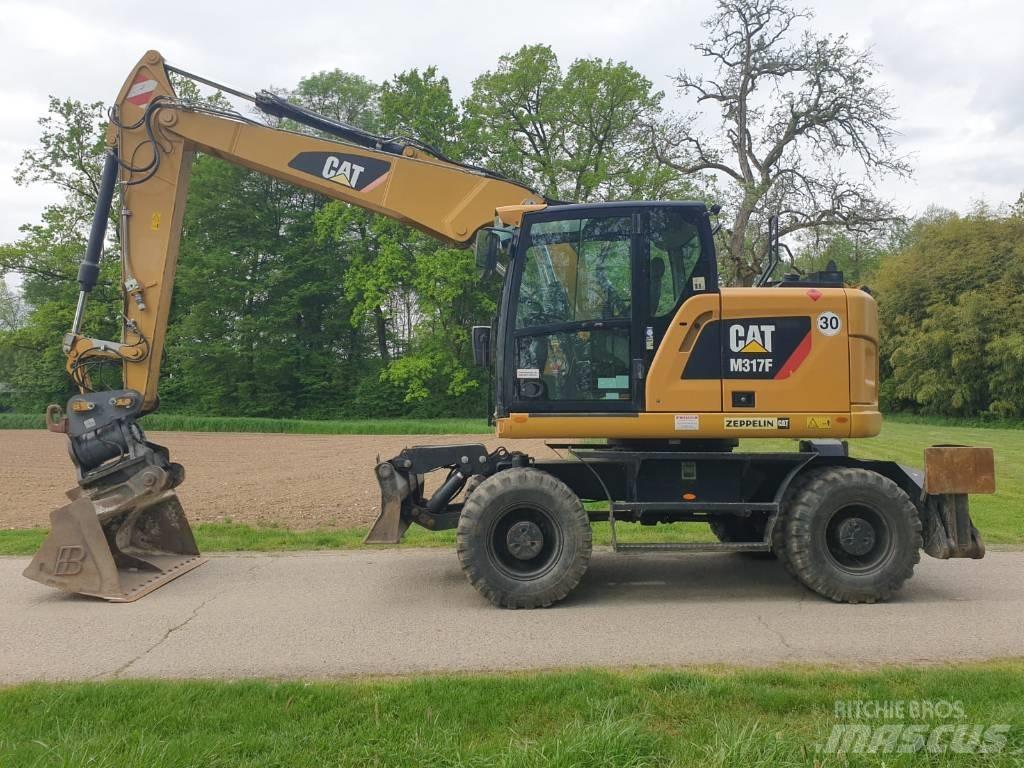CAT M 317 F Bageri točkaši