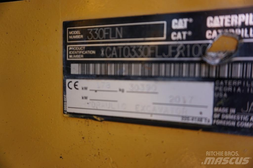 CAT 330F NL Bageri guseničari