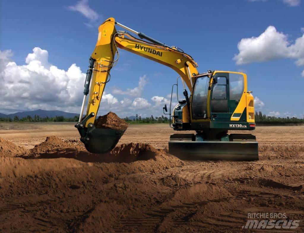Hyundai HX130LCRD Bageri guseničari