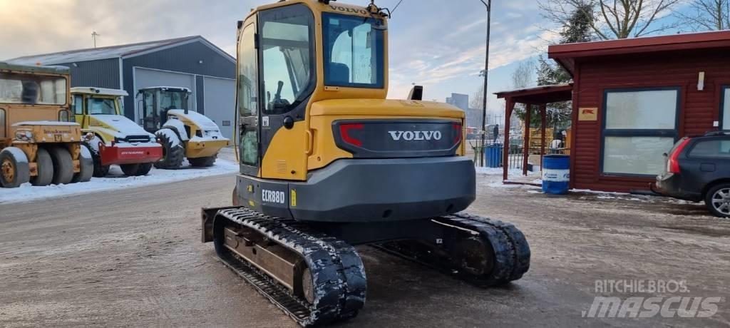 Volvo ECR 88 D Midi bageri 7t – 12t