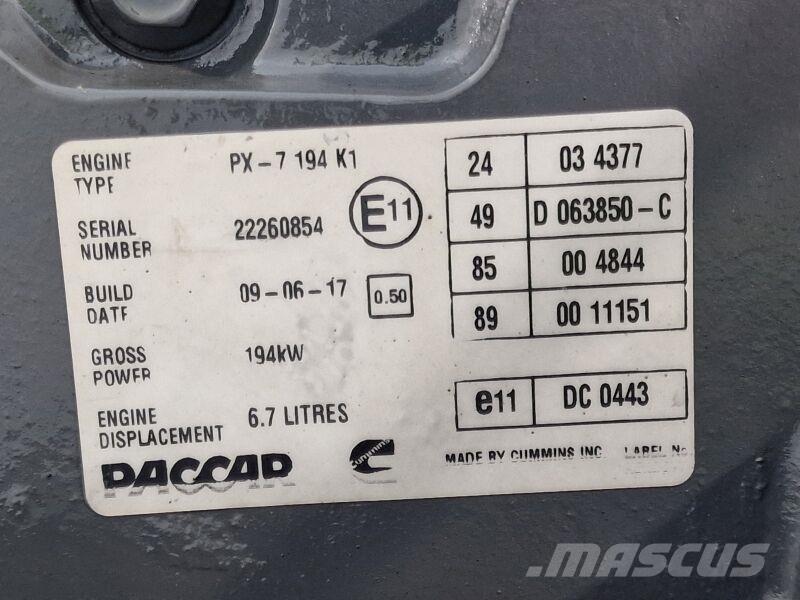 DAF PX-7 194 K1 Kargo motori