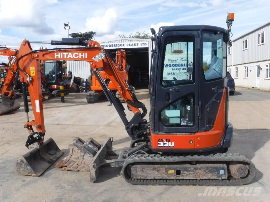 Hitachi ZX 33 U-6 Mini bageri < 7t