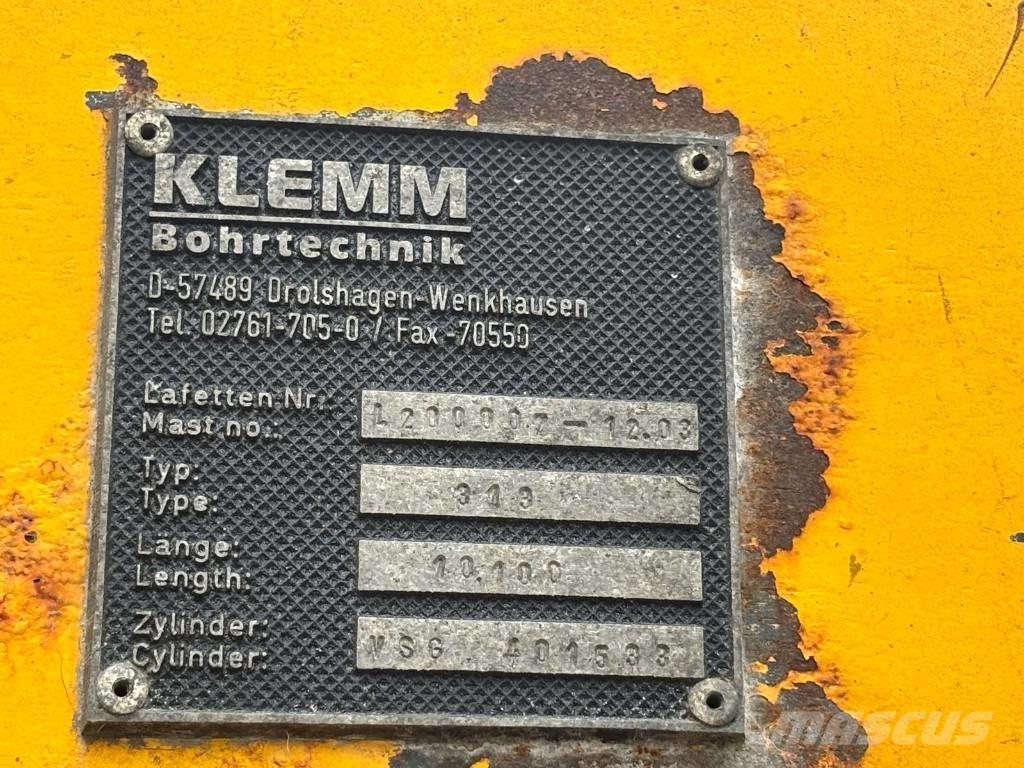 Klemm KR 807-4 Mašine za zabijanje stubova