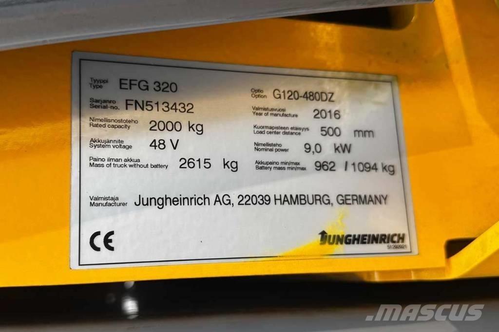 Jungheinrich EFG 320 Električni viljuškari