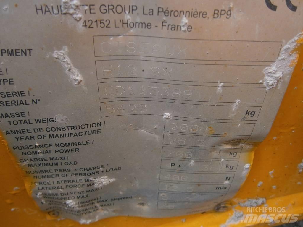 Haulotte H 12 SX Makazaste platforme