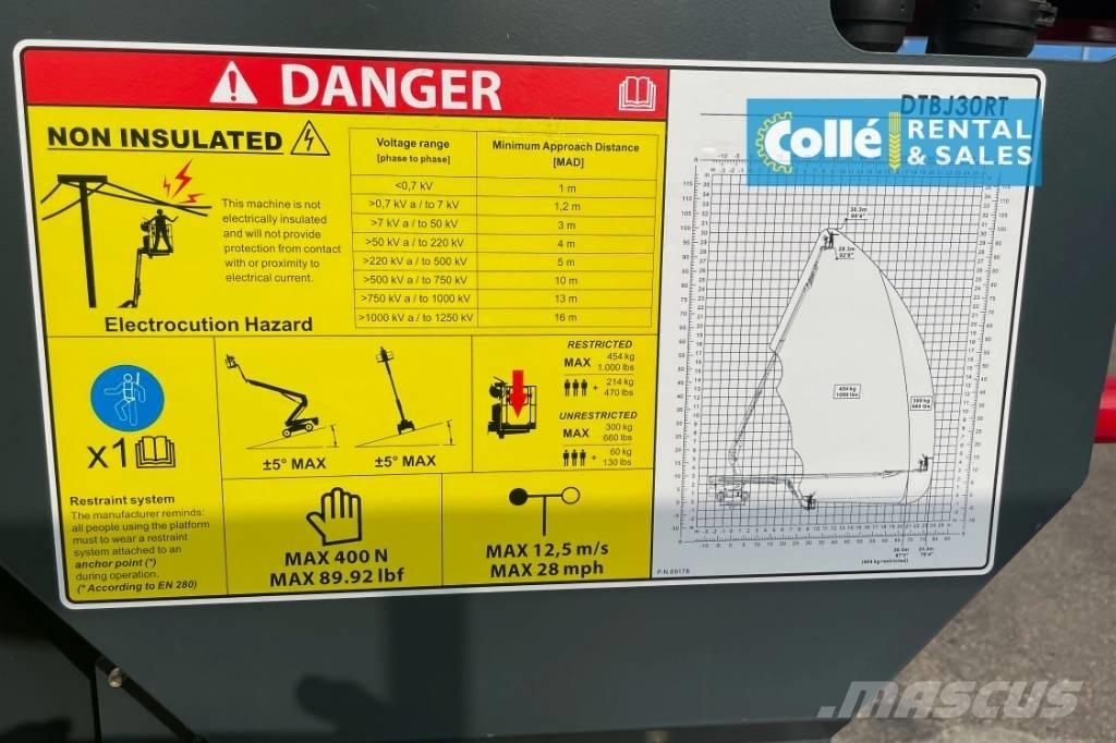 Magni DBT30RT | 2022 Teleskopske podizne platforme