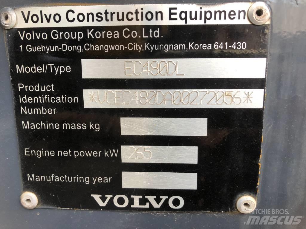 Volvo EC 480 Bageri guseničari