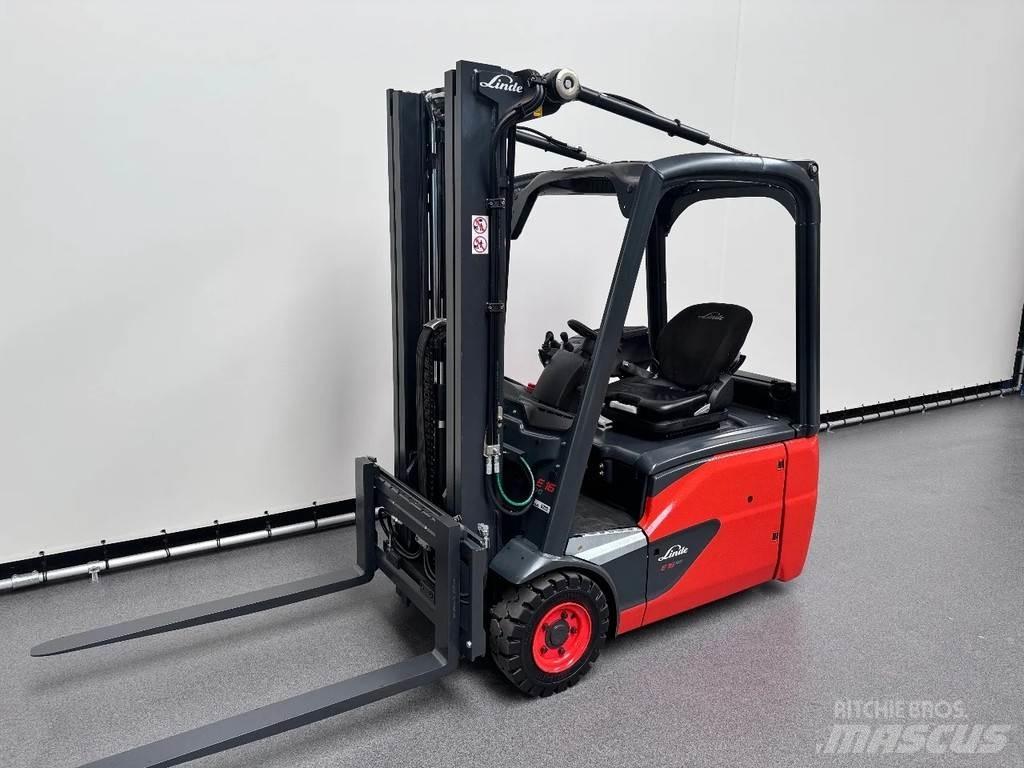 Linde 386 E 16-02 Električni viljuškari