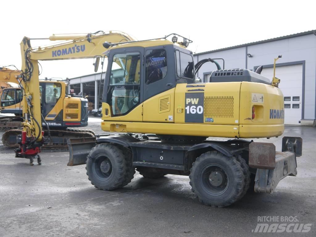 Komatsu PW 160-7E0 Bageri točkaši