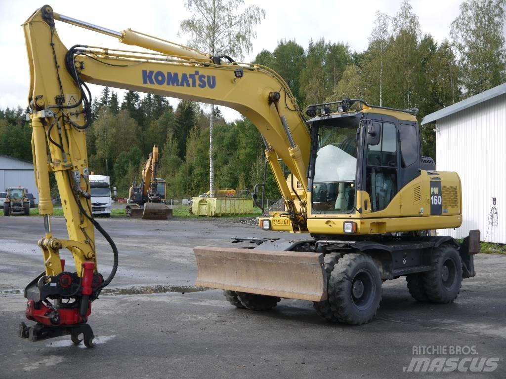 Komatsu PW 160-7E0 Bageri točkaši