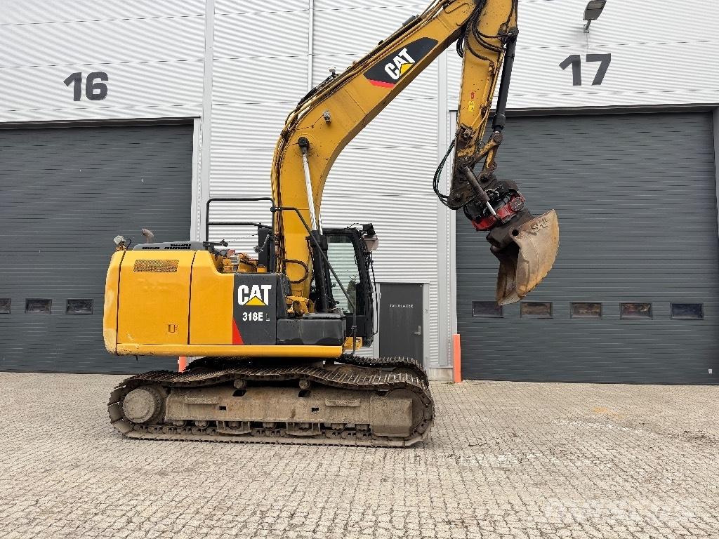 CAT 318 E L Bageri guseničari