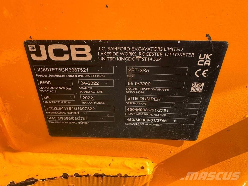 JCB 9T-2FT Damperi za gradilište