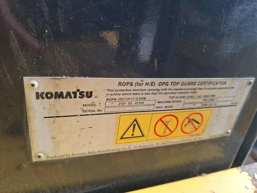 Komatsu PW 118MR-11 Bageri točkaši