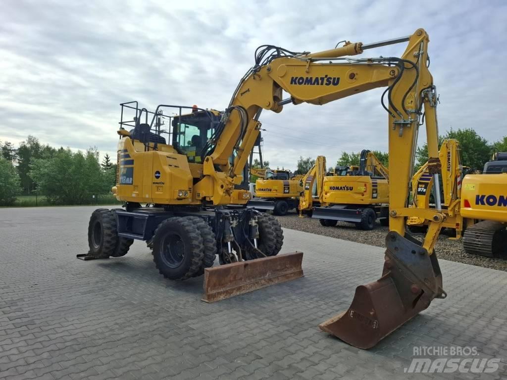 Komatsu PW 118MR-11 Bageri točkaši