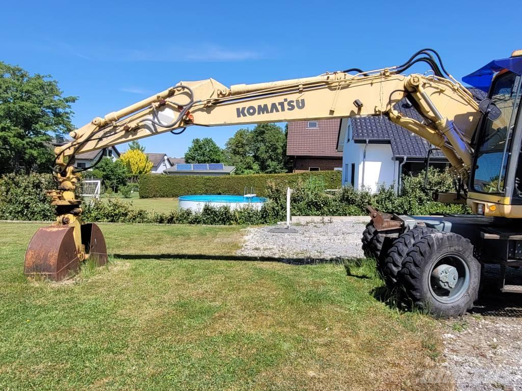 Komatsu PW160 ES-6K Bageri točkaši