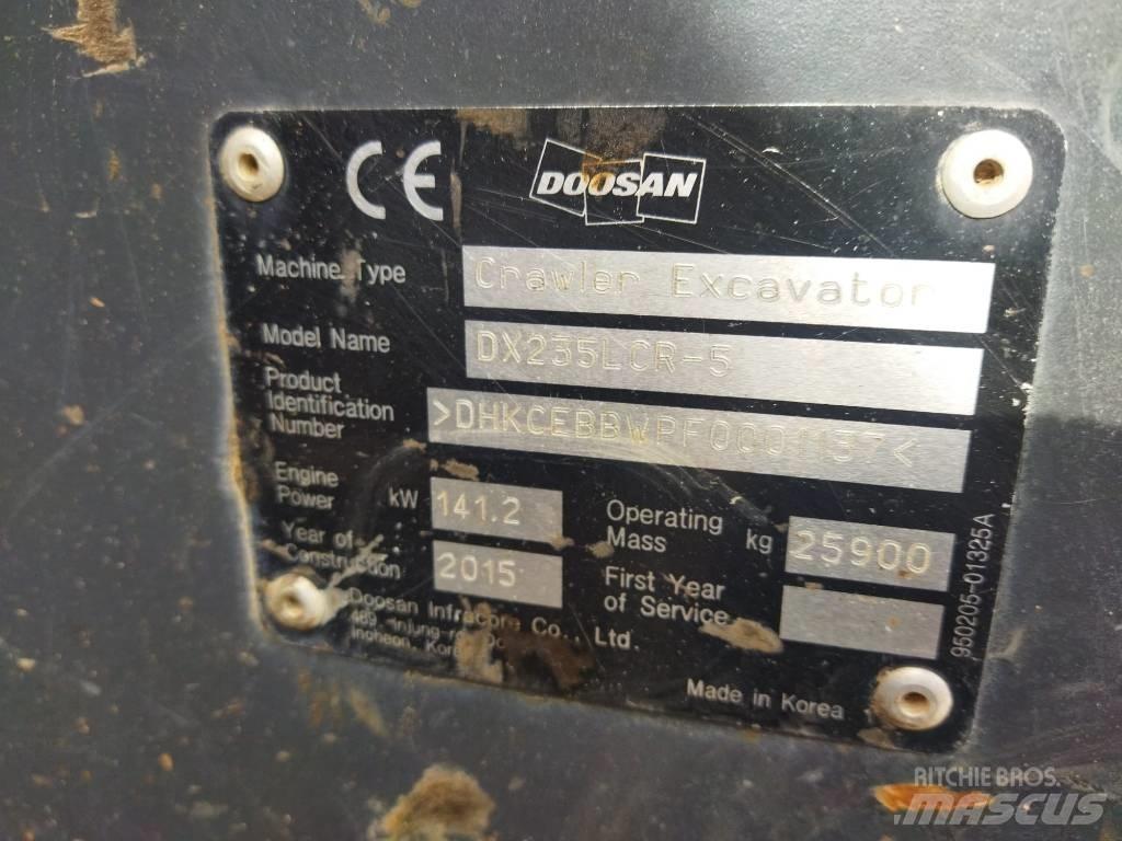 Doosan DX 235 LCR Bageri guseničari