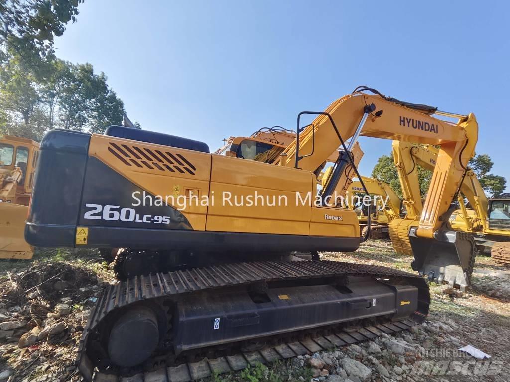 Hyundai 260 LC Bageri guseničari