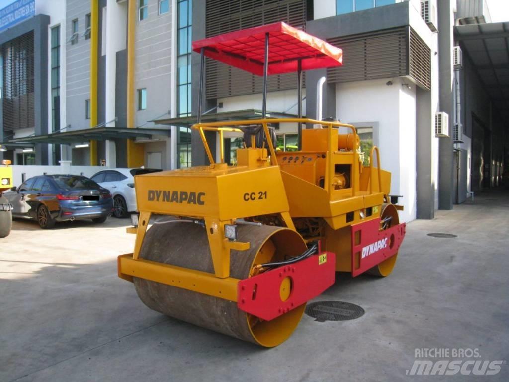 Dynapac CC 21 Valjci sa duplim bubnjem