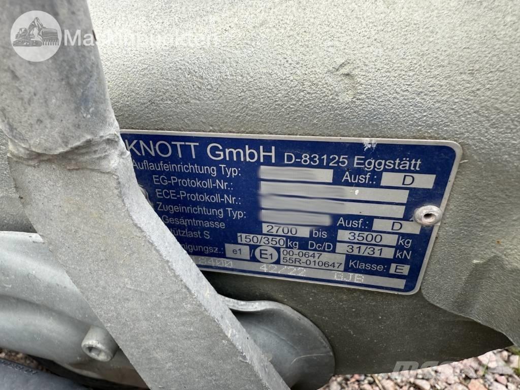 Bobcat E 27 + Släp Mini bageri < 7t