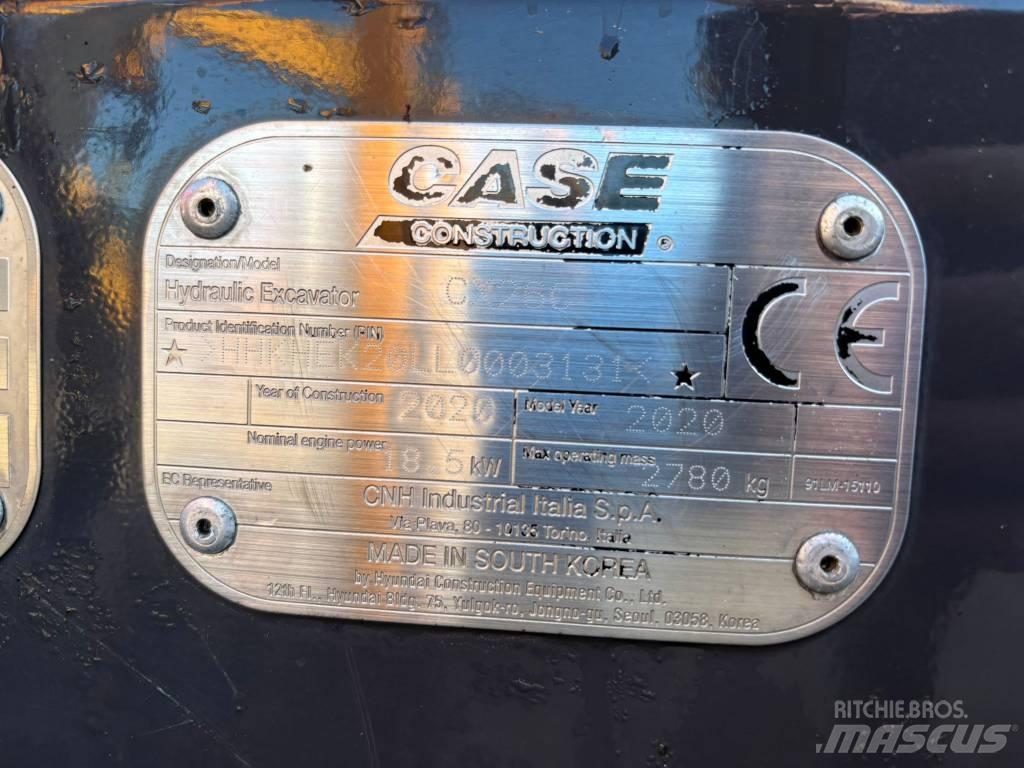 CASE CX 26 C Mini bageri < 7t