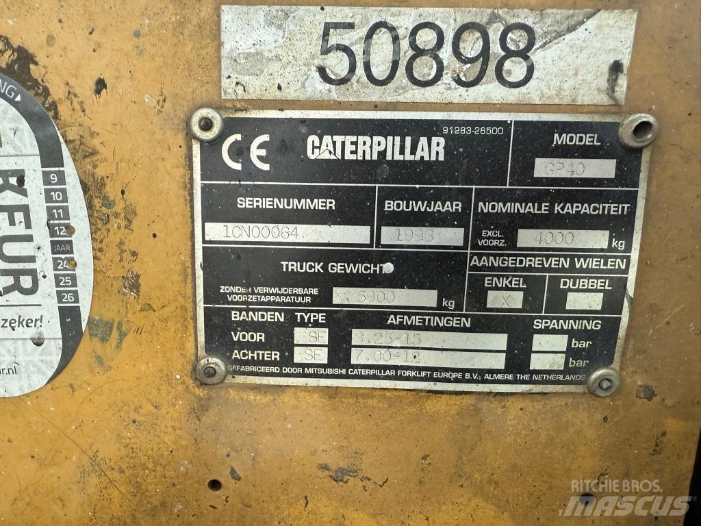 CAT GP 40 Plinski viljuškari
