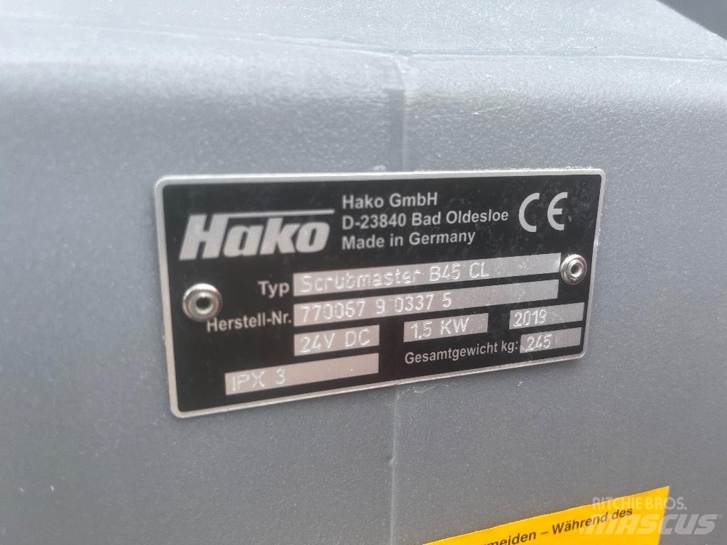 Hako B45 CL Mašine za čiščenje i ribanje podova