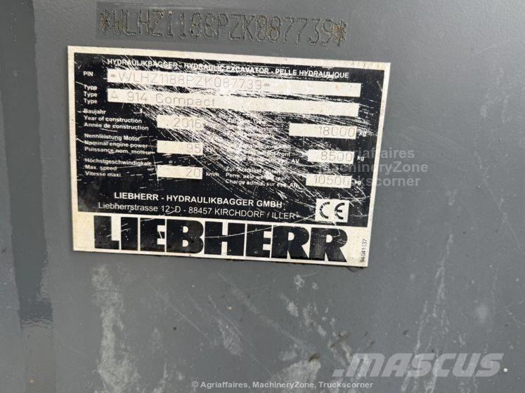 Liebherr A 914 Bageri točkaši