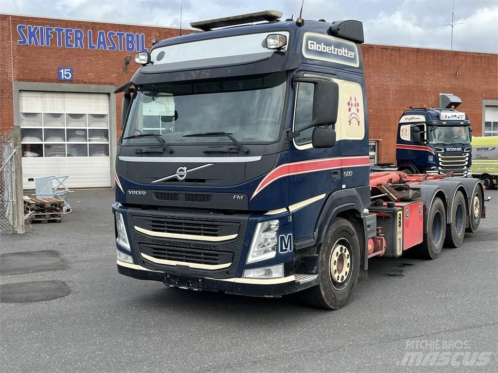 Volvo FM Rol kiper kamioni sa kukom za podizanje tereta