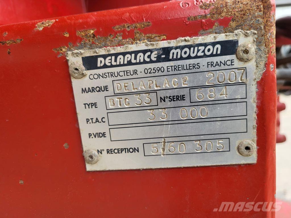 Delaplace 33 ton Kiper prikolice