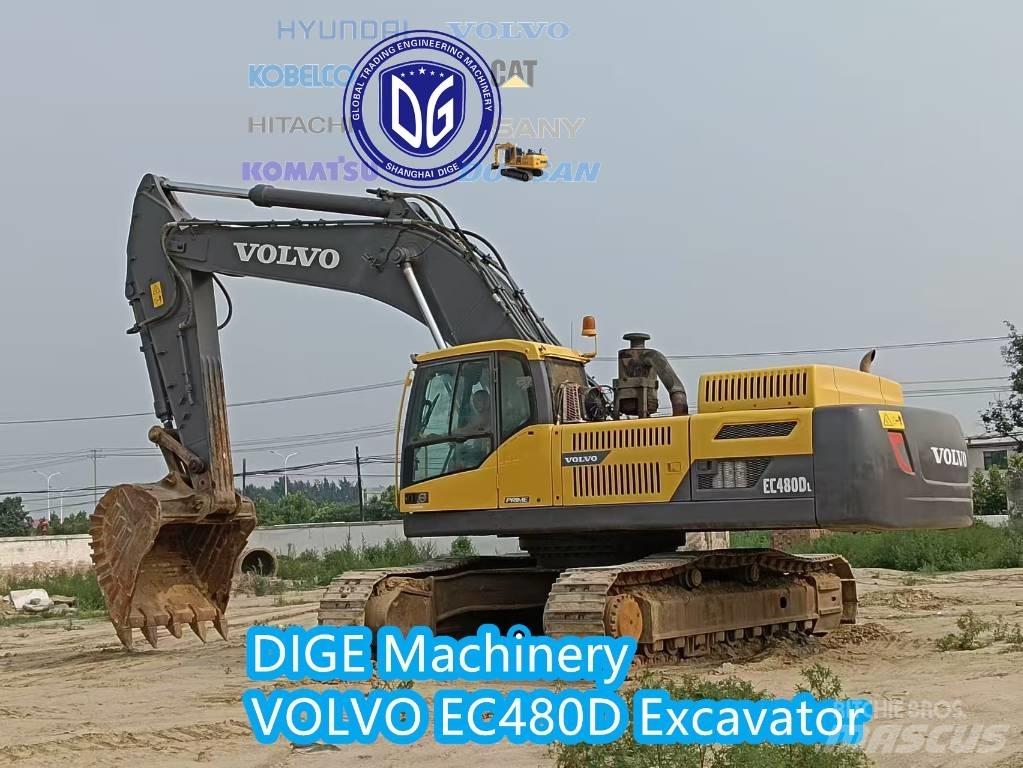 Volvo EC 480 D Bageri guseničari