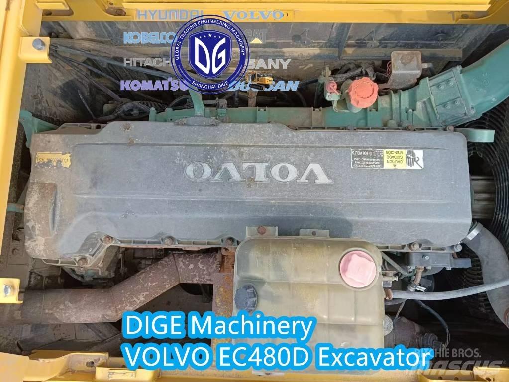 Volvo EC 480 D Bageri guseničari