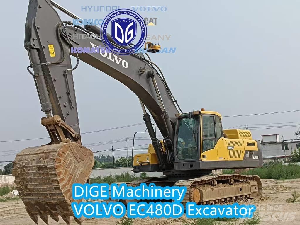 Volvo EC 480 D Bageri guseničari