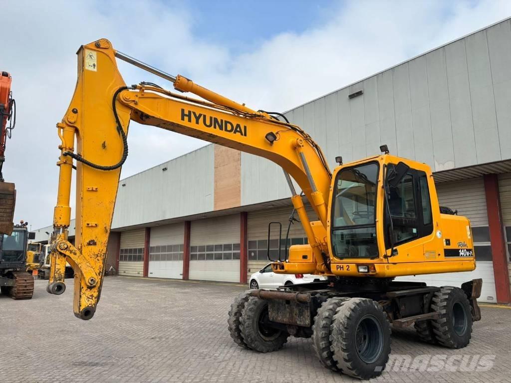 Hyundai 140W-7 Bageri točkaši