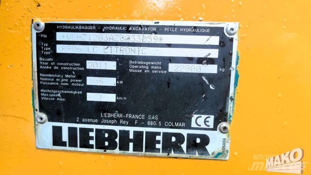Liebherr R 906 LC Bageri guseničari