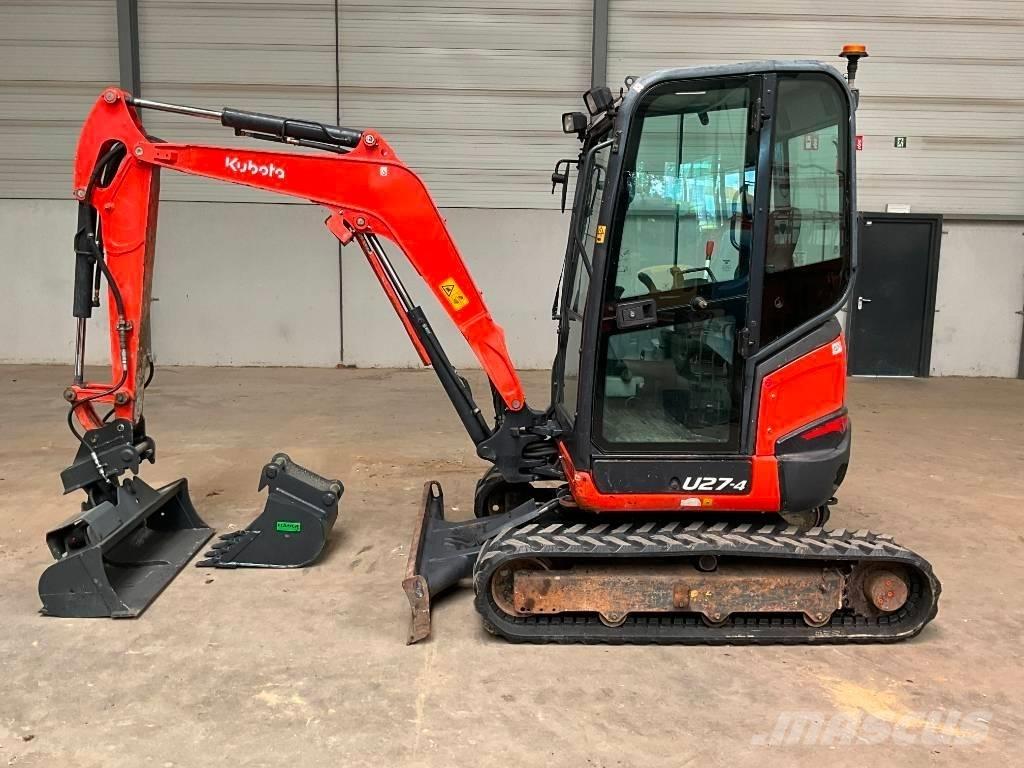 Kubota U 27-4 Mini bageri < 7t