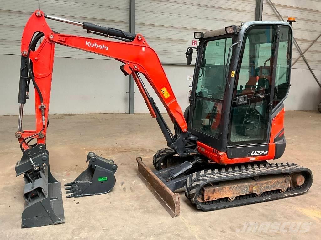 Kubota U 27-4 Mini bageri < 7t