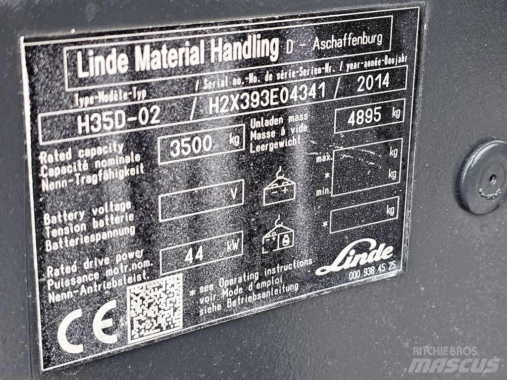 Linde H35D-02 Dizelski viljuškari