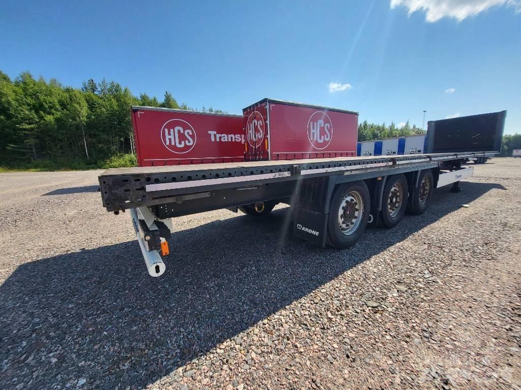 Krone Flatbed Nordic Poluprikolice sa otvorenim sandukom