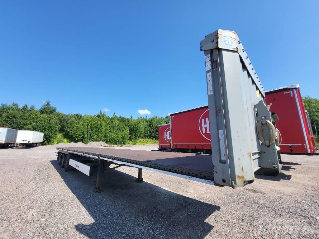 Krone Flatbed Nordic Poluprikolice sa otvorenim sandukom