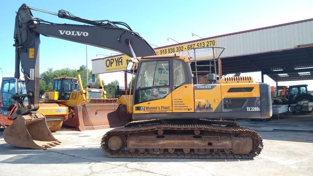 Volvo EC220DL Bageri guseničari