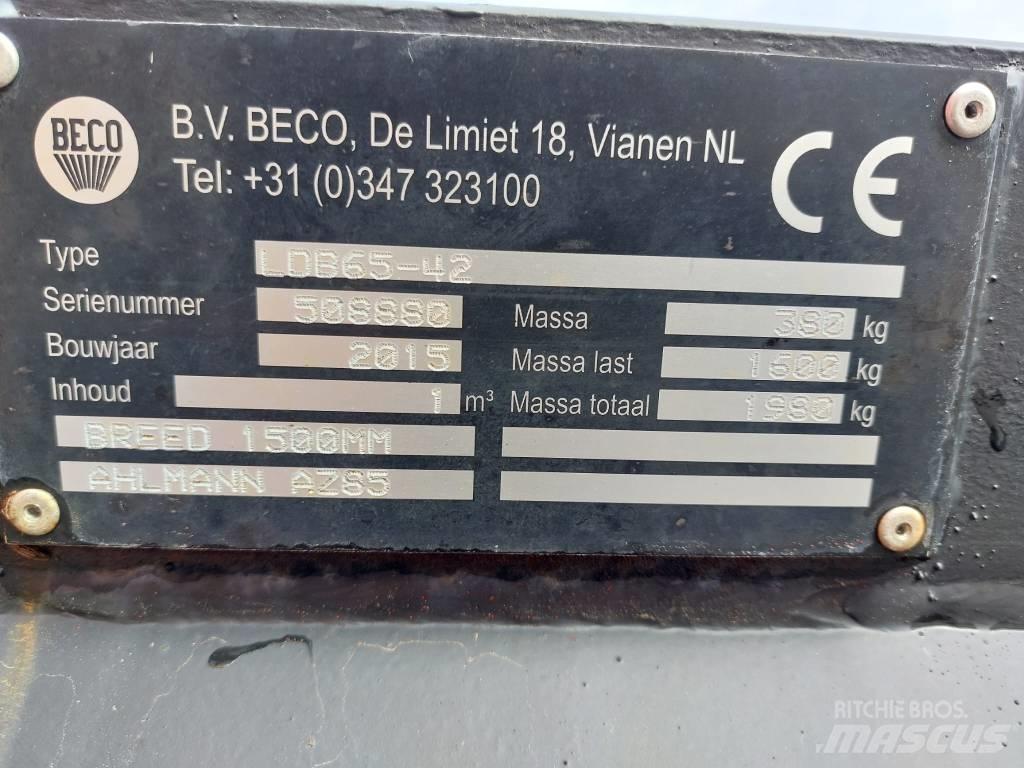 Beco LDB65-42 Dodaci za kompaktni traktor