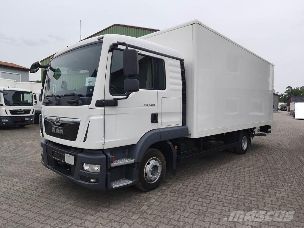 MAN TGL 8.190 Sanduk kamioni