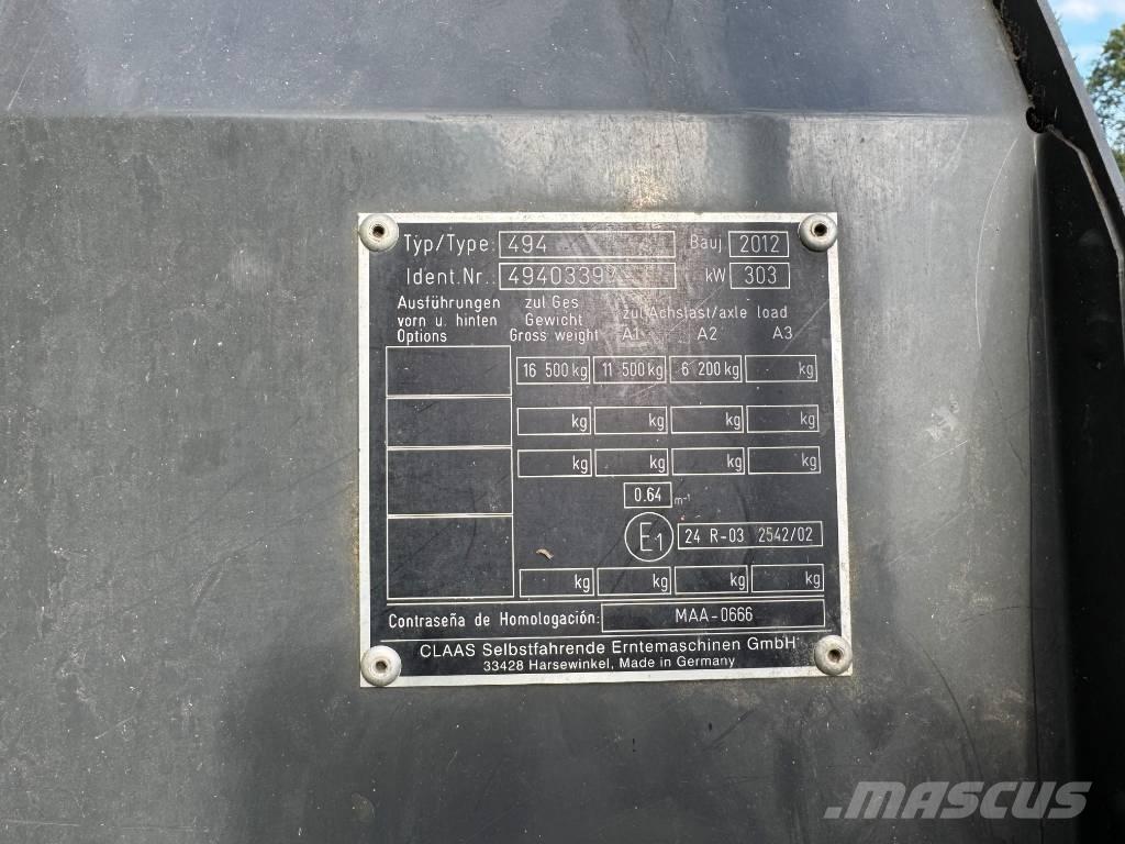 CLAAS Jaguar 930 Mašine za stočnu hranu sa sopstvenim pogonom