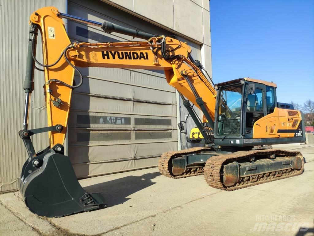 Hyundai HX220NL Bageri guseničari