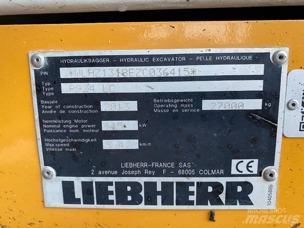 Liebherr 924 Bageri guseničari