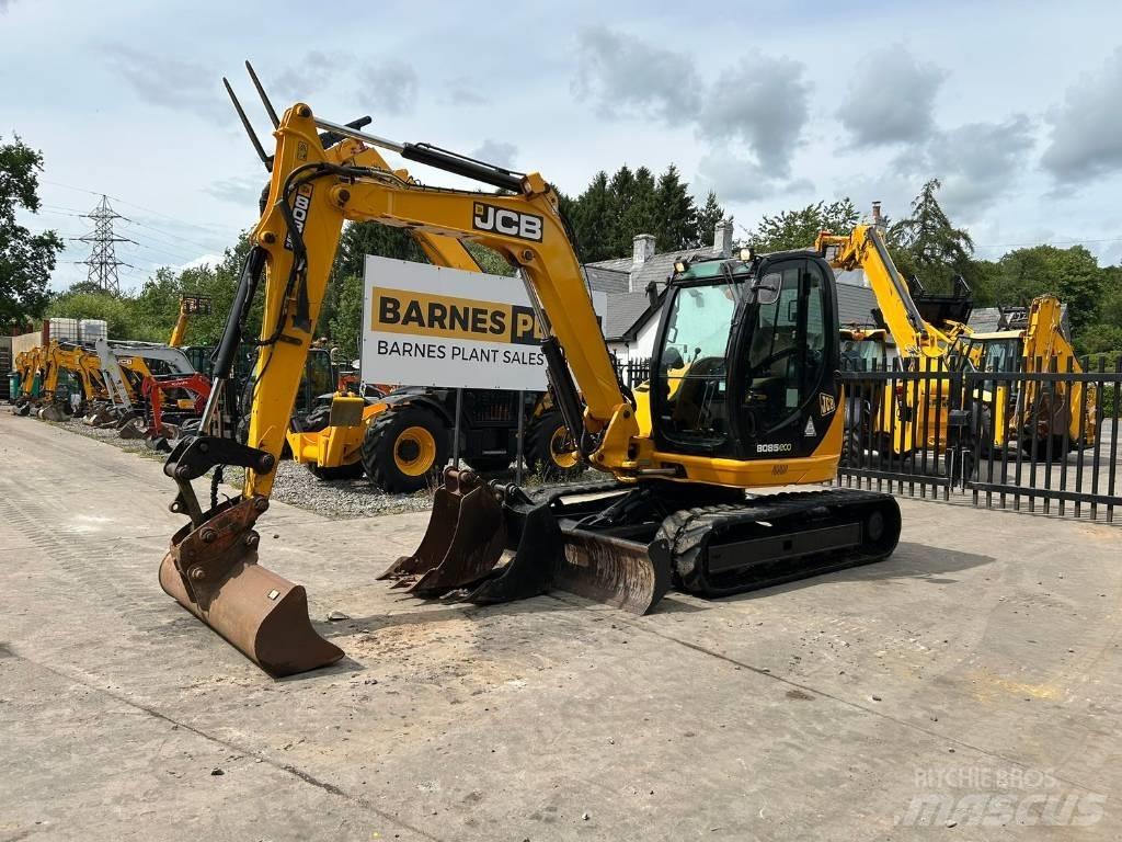 JCB 8085 ZTS Midi bageri 7t – 12t
