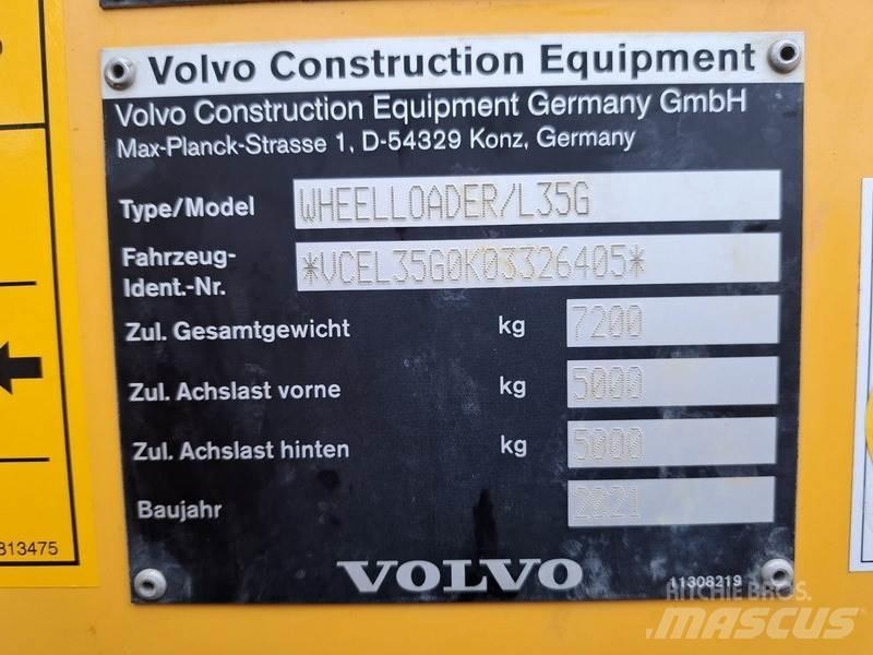 Volvo L 35 G Utovarivači na točkove