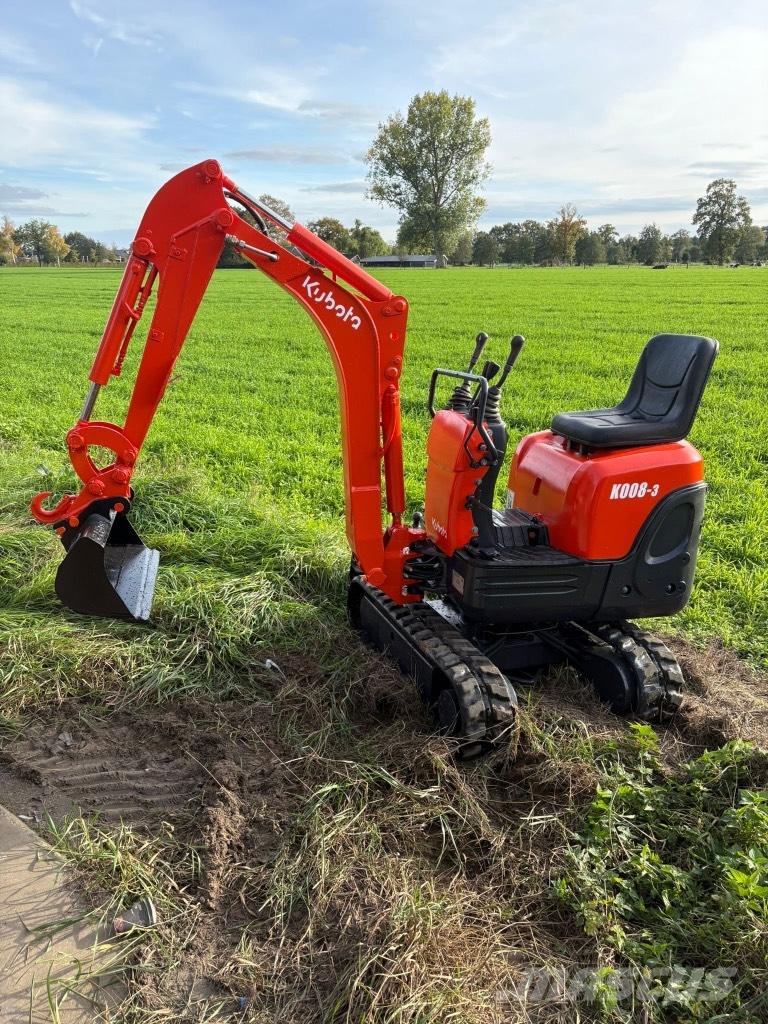 Kubota K 008-3 Mini bageri < 7t