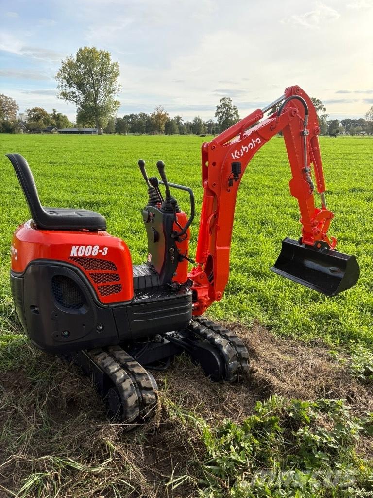 Kubota K 008-3 Mini bageri < 7t
