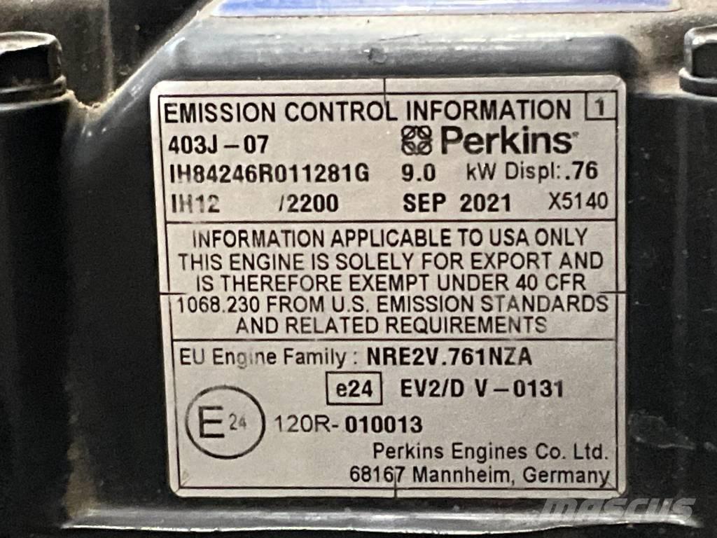 JCB 8008 Mini bageri < 7t